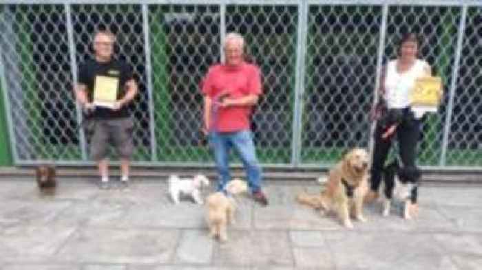Village poo bag scheme aims to cut dog waste