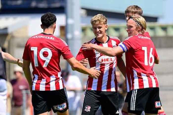 Exeter City 'outstanding' as Grecians hit six in pre-season win