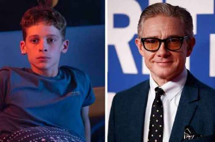 Martin Freeman's son shares dad's blunt advice before starring in Stephen King's The Institute