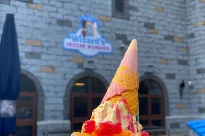 I visited magical ice cream parlour inside Lego castle called Wizard’s Frozen Wonders and it felt like I was in a fairytale