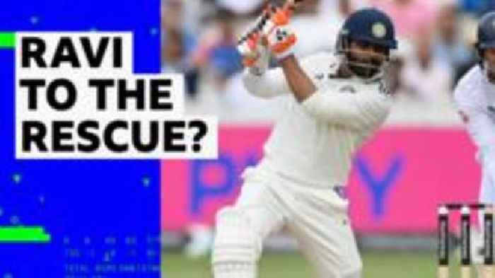 Jadeja frustrates England bowlers to reach fifty