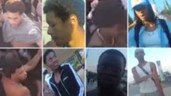 CCTV images appeal after seaside disorder