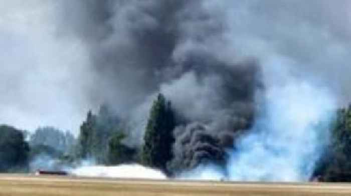 Four foreign nationals died in airport plane crash
