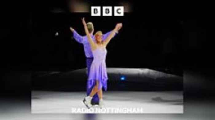 Torvill and Dean after their last dance
