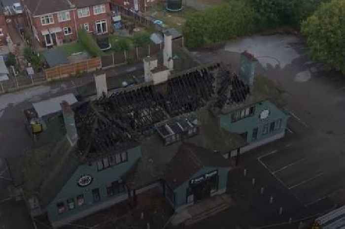 Devastating fire leaves iconic Stoke-on-Trent restaurant Furama Palace like this