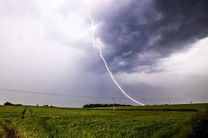 Thunder and heavy rain to rock Stoke-on-Trent as heatwave over