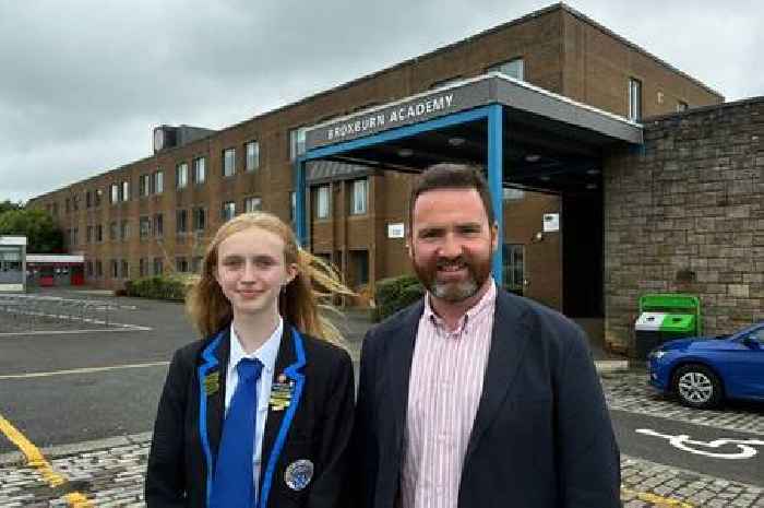 Broxburn Academy pupil selected as first recipient of Robin Cook Internship