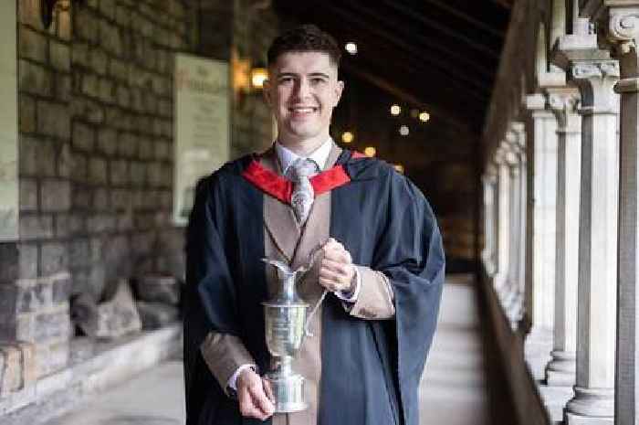 Outstanding East Kilbride student hailed for his academic achievements