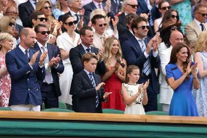 Royal caught napping at Wimbledon days after major celeb 'dozes off' on centre court