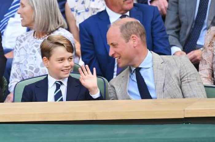 Wimbledon fans left giggling at Prince George's reaction to Carlos Alcaraz's loss