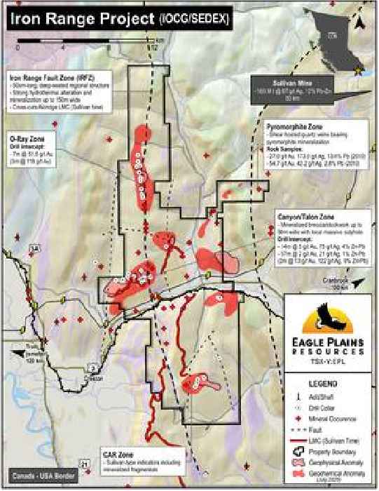 Eagle Plains Partner Earthwise Commences Fieldwork at the Iron Range Gold Project, British Columbia