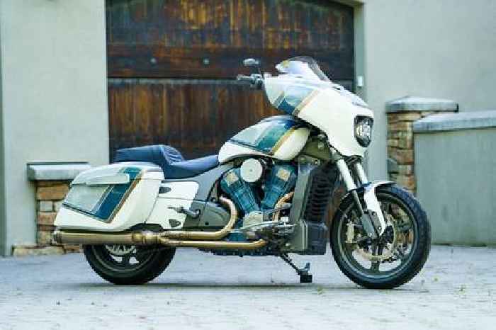 2025 Indian Chieftain PowerPlus Turns Into a One-Off Rad Bike for Singer Tyler Hubbard