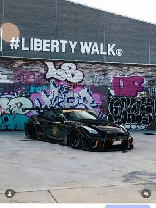 Nissan GT-R Puts On an Exotic Suit, Godzilla Looks Ready for War