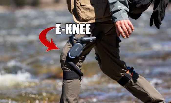 Pocket e-Rocket: The Dnsys Z1 Exoskeleton Powers You Up for All Outdoor Adventures