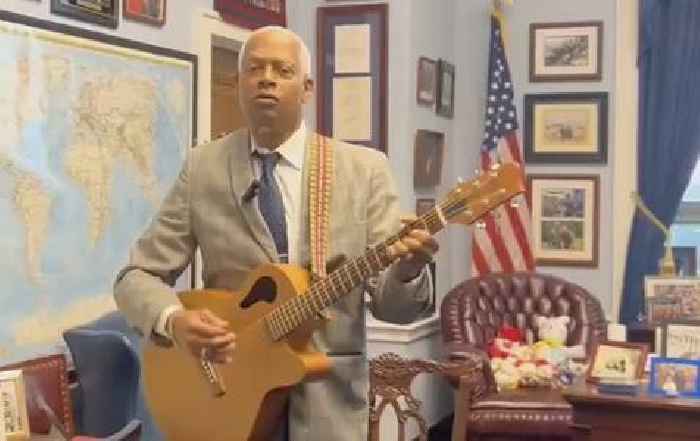 House Democrat Picks Up a Guitar to Play the Jeffrey Epstein Musical Number No One Asked For