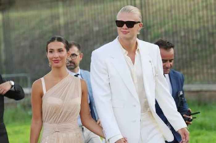 Erling Haaland arrives in Rome alongside girlfriend after netting £2million Italian deal