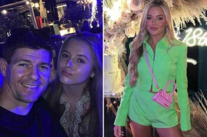 Steven Gerrard becomes grandad at 45 as daughter Lily welcomes baby
