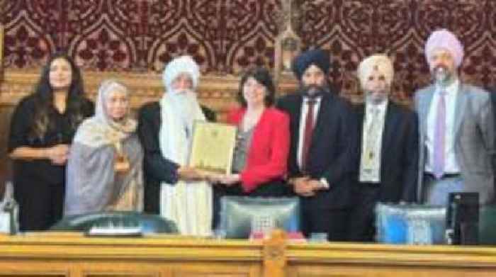 Sikh charity leader recognised for selfless service