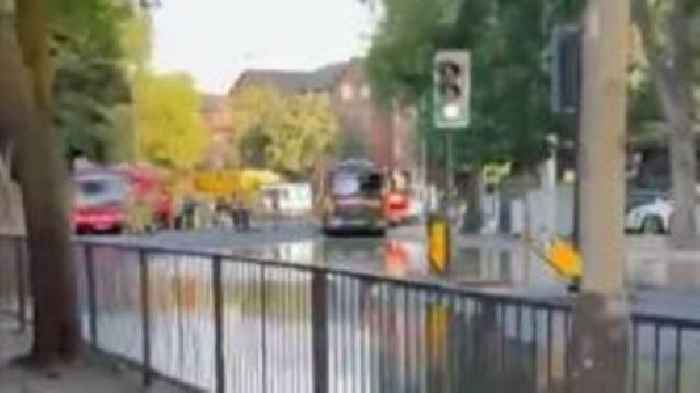 'Significant flooding' caused by burst water pipe