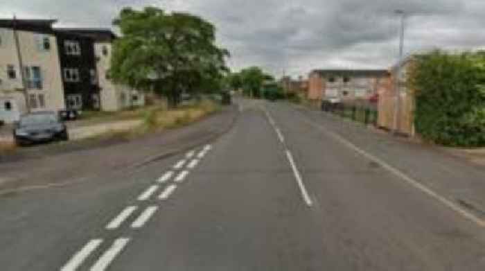 Man dies as car crashes into fences and vehicle