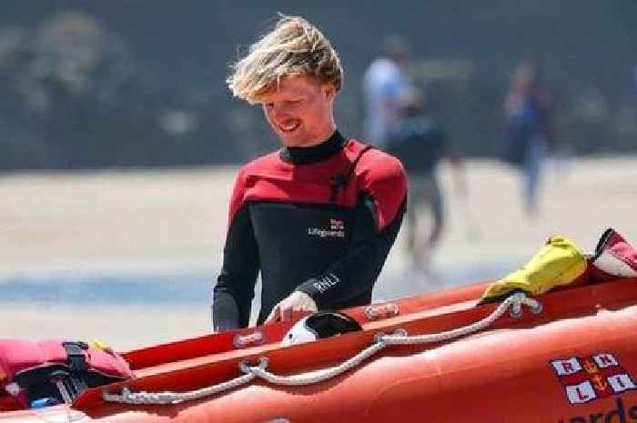 RNLI lifeguards save 10 swimmers being swept out to sea by flash rip current