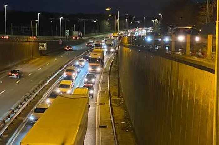 Live Tuesday travel updates as 'police incident' shuts A500