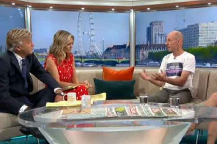 GMB host apologises as they fight tears in moving interview with cancer stricken guest