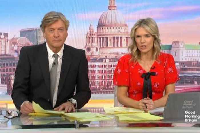 Good Morning Britain star holds back tears during heartbreaking interview
