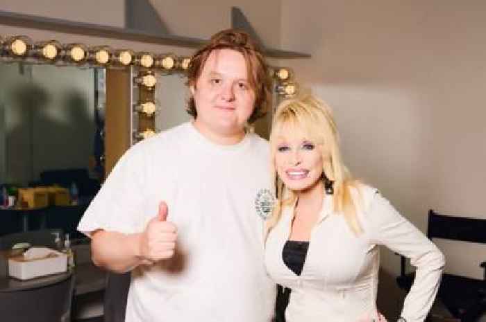 Lewis Capaldi beams with Dolly Parton as he says meeting star was a 'dream come true'