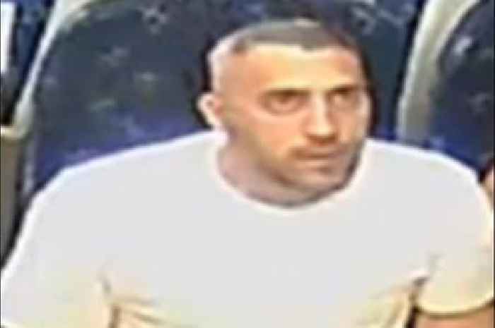Police release CCTV image of man they want to trace in connection with Stirling train assault