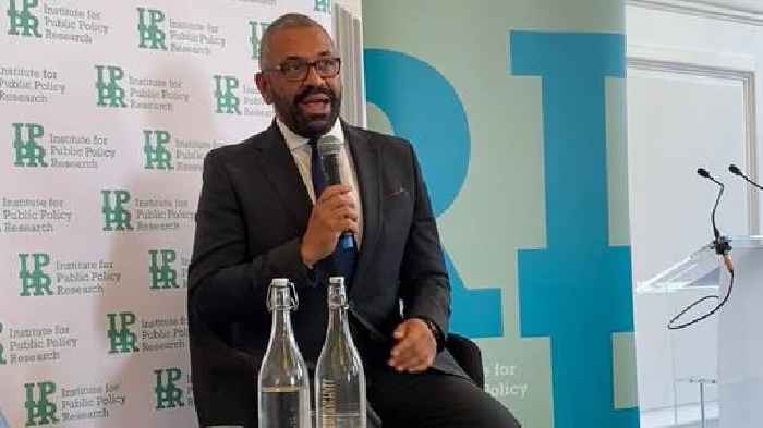 James Cleverly diverges from Badenoch's ECHR stance - and leaves door open for leadership bid