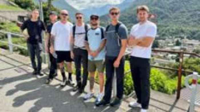 Friends retrace steps of hiker missing in Italy