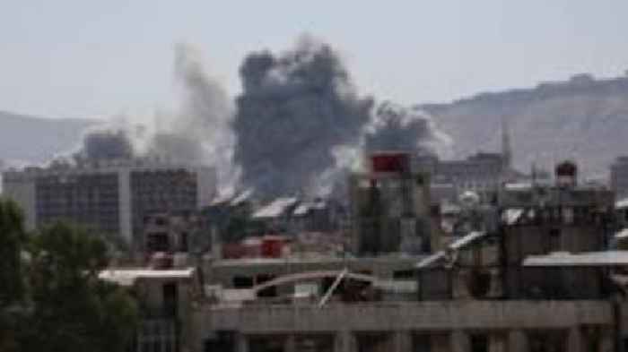 Israel strikes Damascus as fighting between Syrian forces and Druze rages