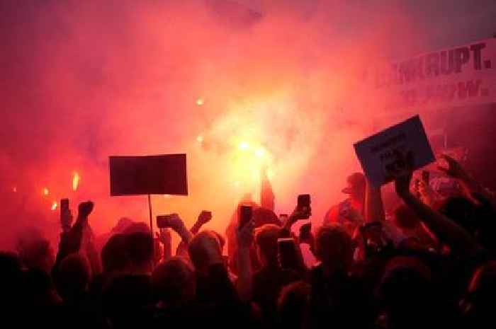 Hundreds protest as Nottingham Forest await Europa League decision
