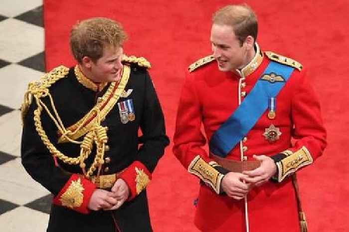 Prince William and Prince Harry's uniforms secretly altered before Royal Wedding