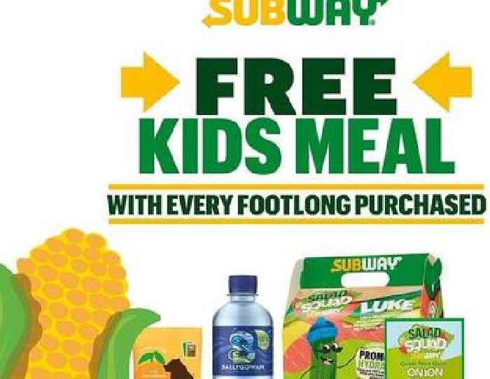 Subway’s Kids Eat Free deal is back for West Lothian families to tuck into tasty treats