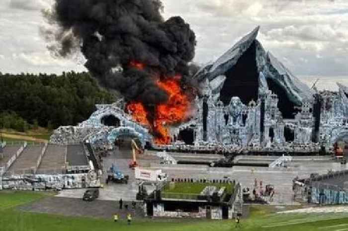 Tomorrowland main stage goes up in flames two days before festival opens