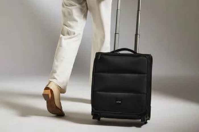 'Underseat' cabin bag that's 'ideal for overnight stays' gets 50% slash in huge Antler sale