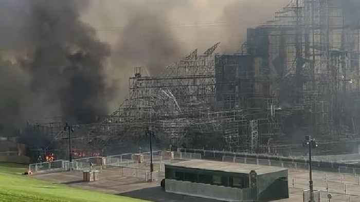 'Devastating' blaze destroys main stage at major festival - two days before it was due to begin