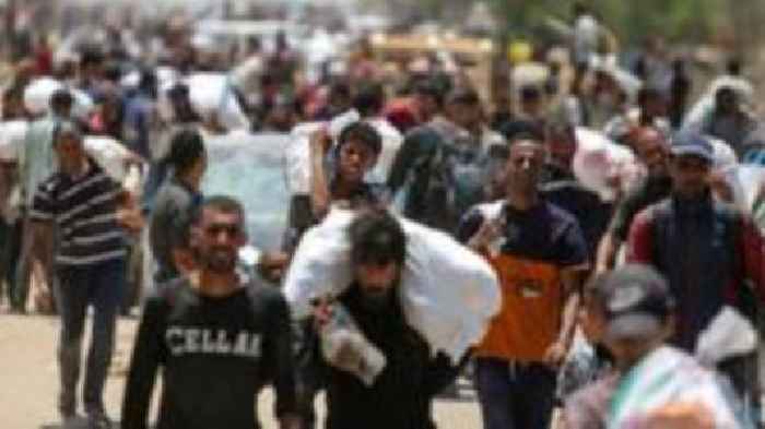 Twenty killed in crowd surge at Gaza aid site, GHF aid group says