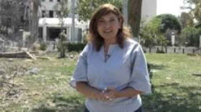 Watch: BBC reports from severely damaged Syrian defence headquarters