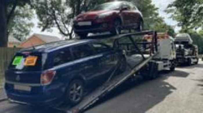 Police seize eight vehicles in safety clampdown
