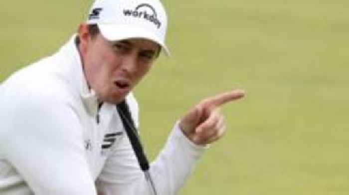 Fitzpatrick shares clubhouse lead at rain-hit Open