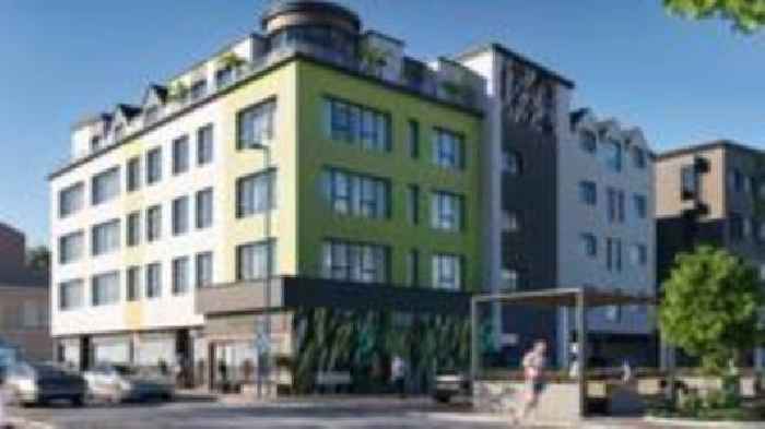 Plans for town centre flats and penthouses