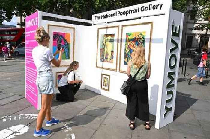 Is that a Poo-casso? Doggy themed ‘National Pooptrait Gallery’ pops up in London