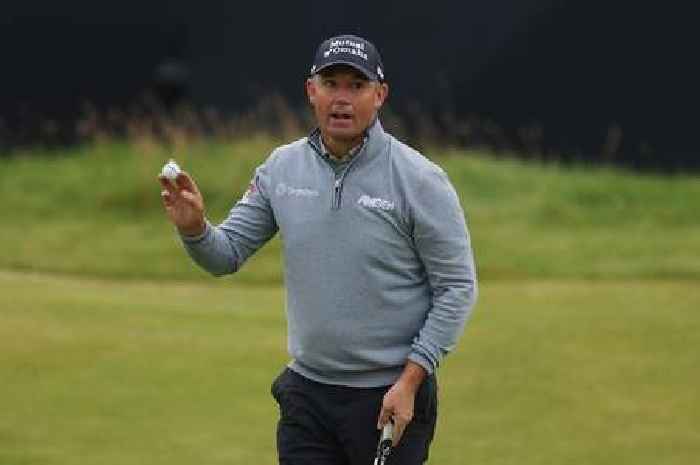 Padraig Harrington gets emotional as he opens The Open with birdie at Royal Portrush