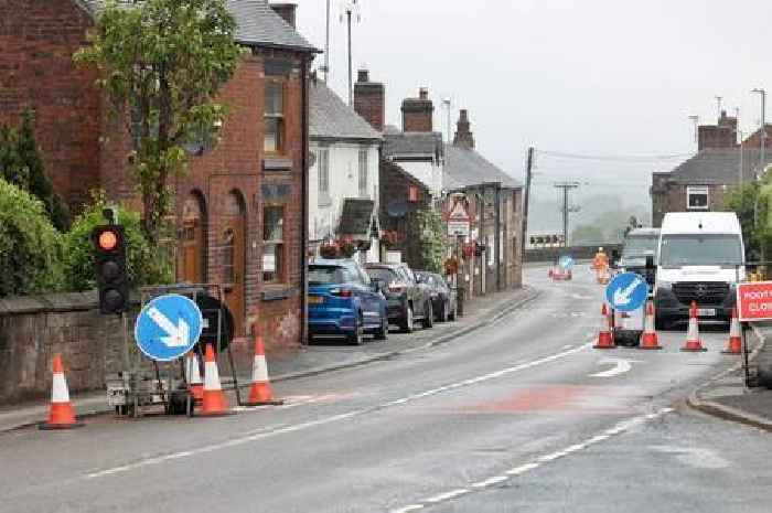 'Six miles in an hour' - Two lots of roadworks spark North Staffordshire queues