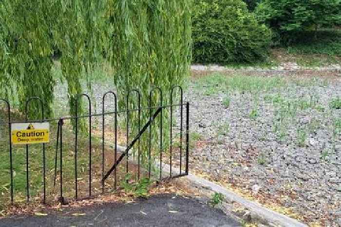 Pond in beloved Bath park dries up as climate change blamed