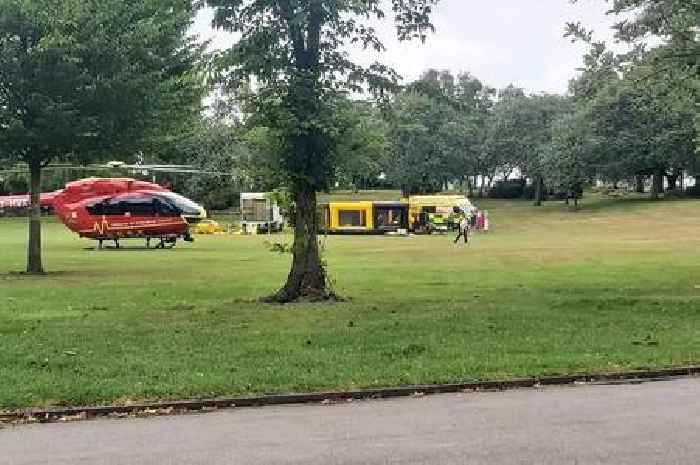 Anger as life-saving defib 'missing' during Burslem Park emergency
