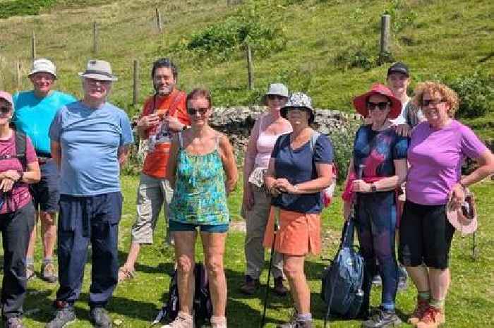 Claremont Rambling Club's sunny stroll in Dumfries and Galloway